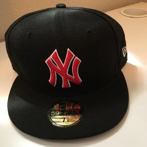NY Yankees MLB Official 59Fifty Baseball Hat - Size 7 1/8